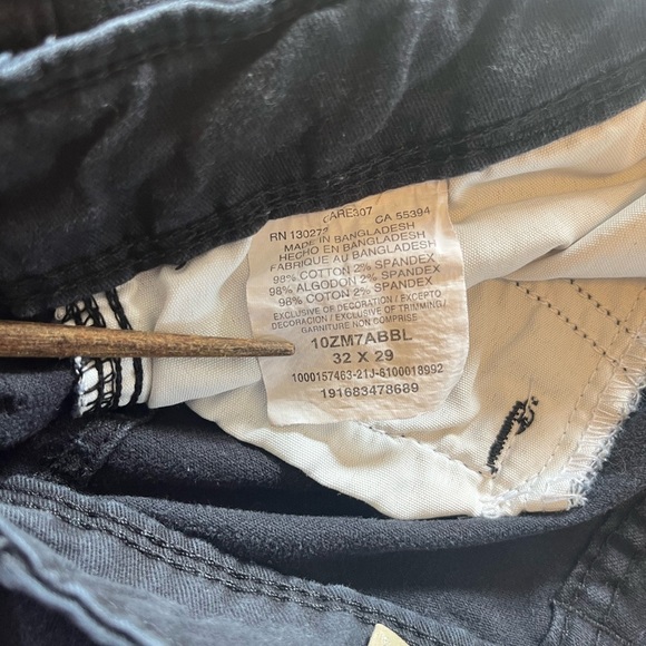 Wrangler Cargo Pants Men’s 32X29 black Wrangler Authentics Workwear Comfort - Picture 4 of 8